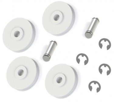 30mm Robinsons Door Wheels (Pack 4)