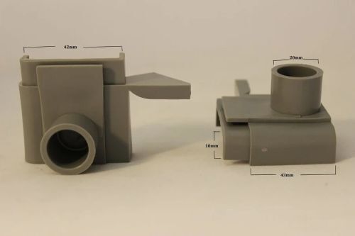 Gutter Outlet & Stop End 473/4