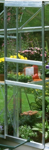 Halls Popular Replacement Door in Alloy Finish